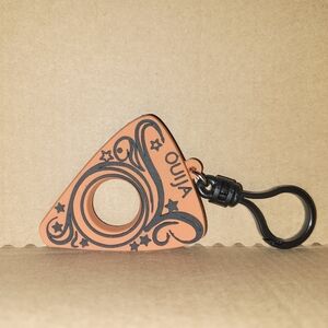 Ouija board planchette keychain